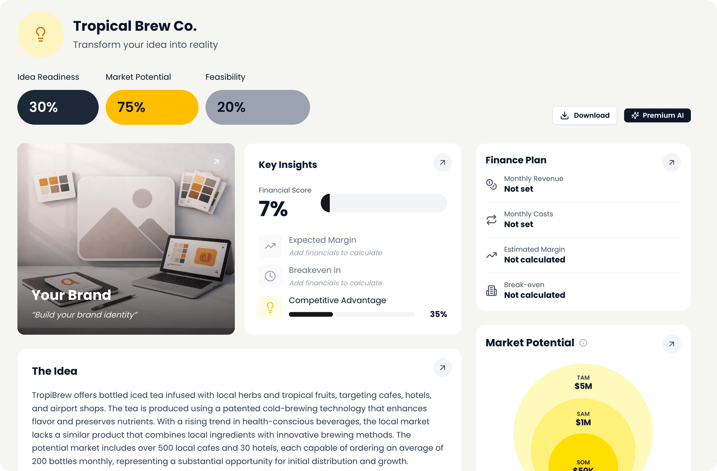 Market, Customer, Competitor, and Risk Analysis