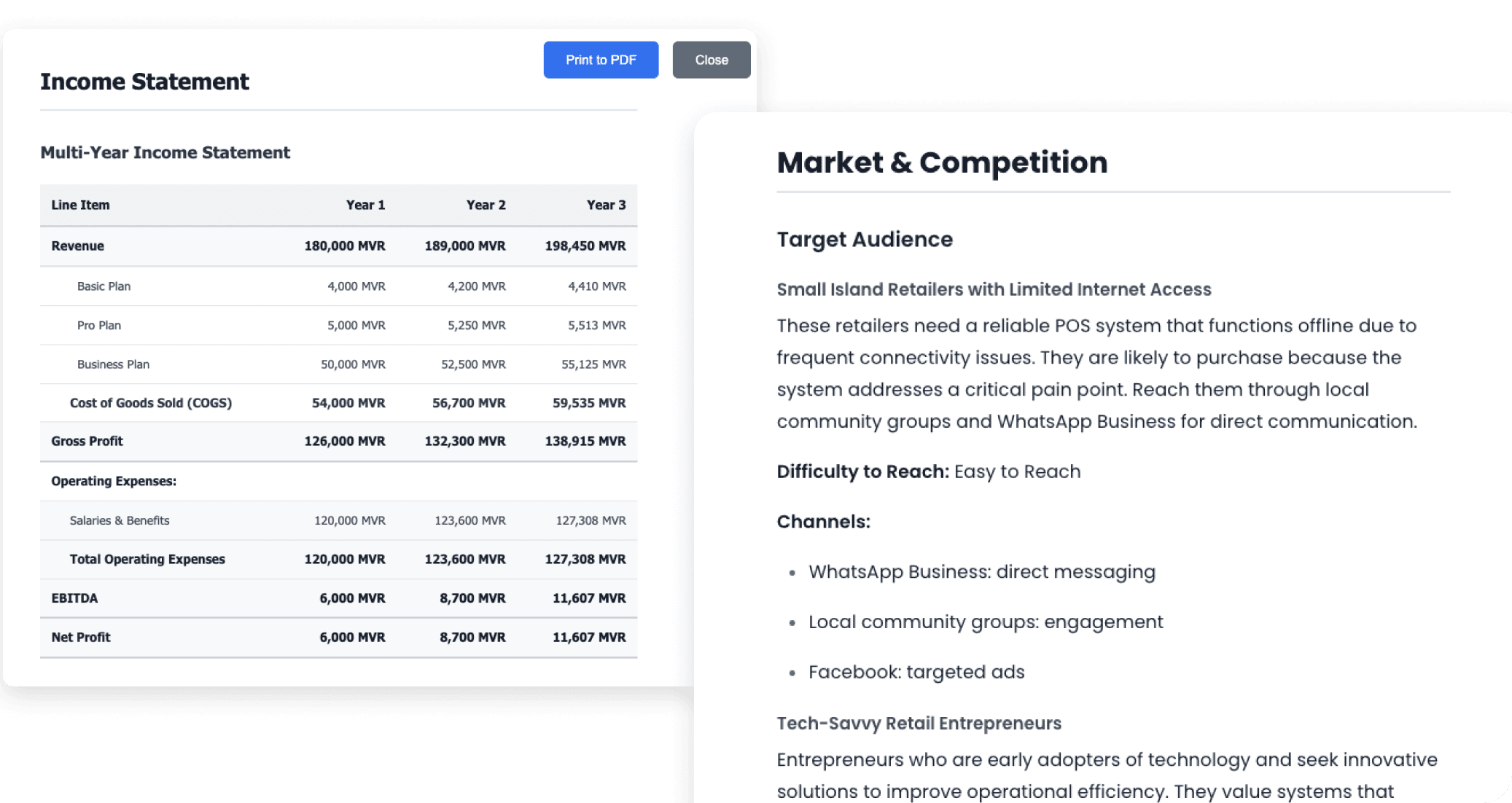 Loan-Ready Business Plans and Financial Documents