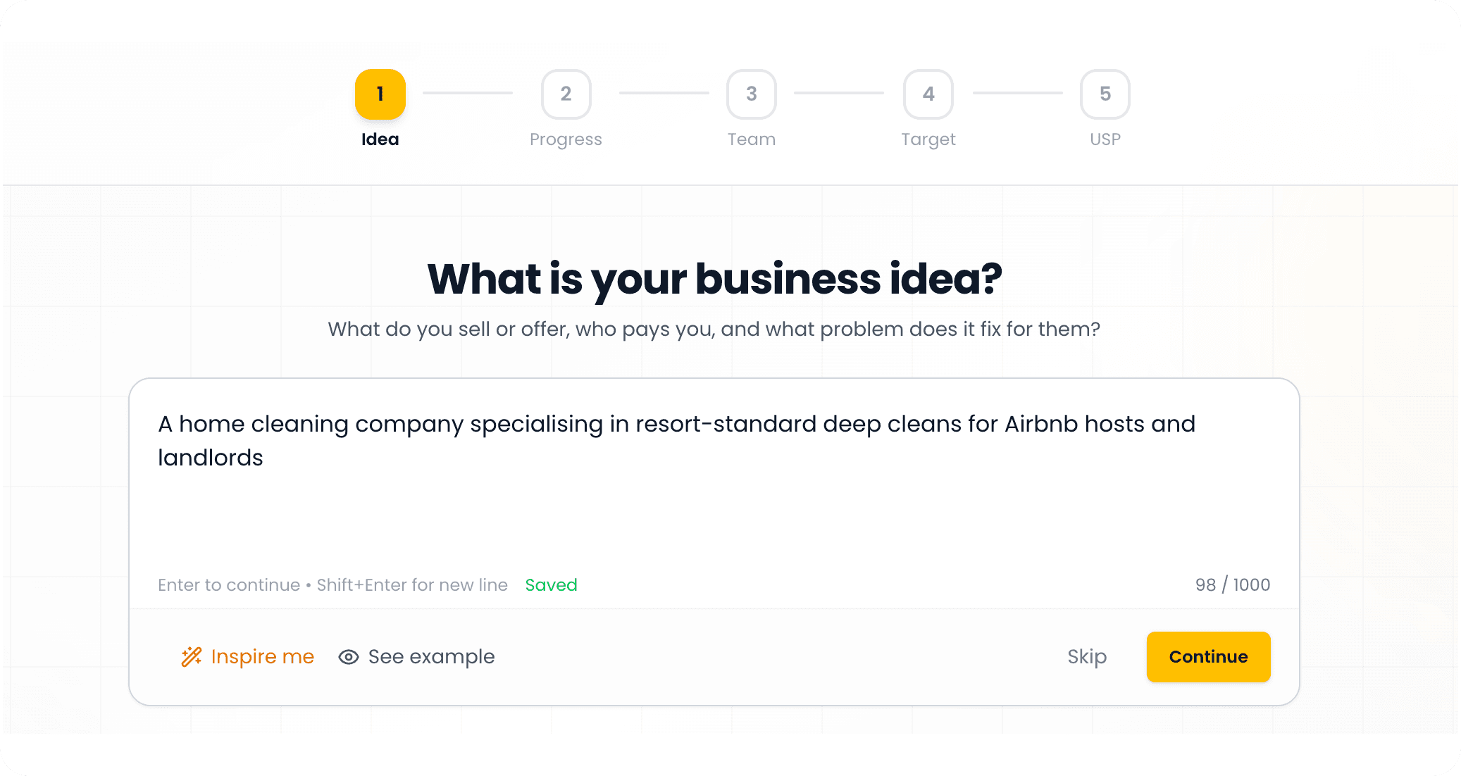 Define the Business Model