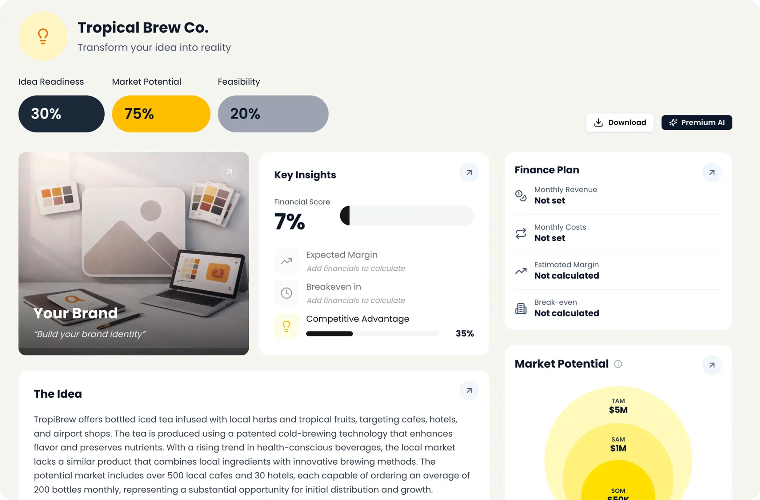 Market, Customer, Competitor, and Risk Analysis