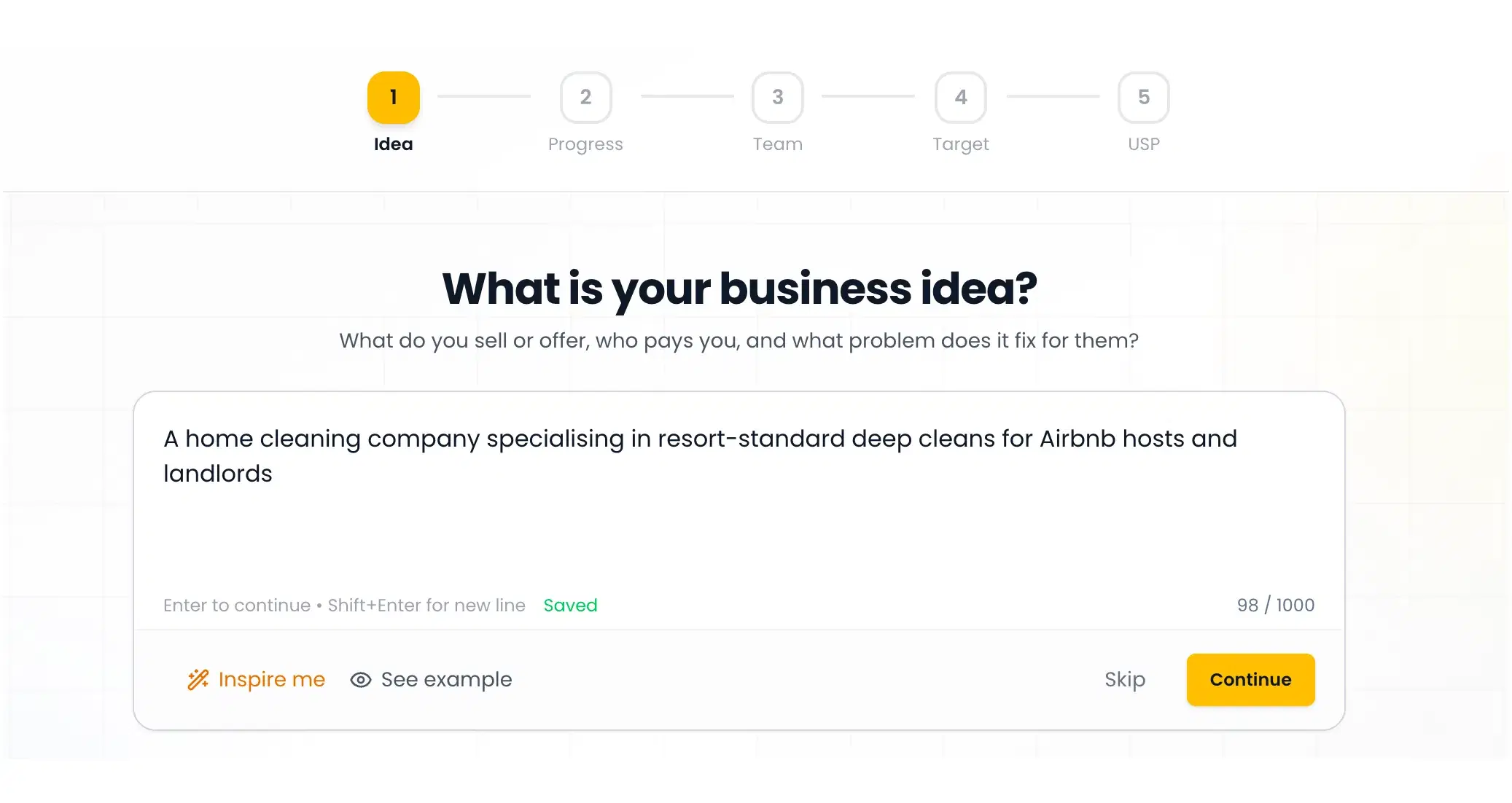 Define the Business Model