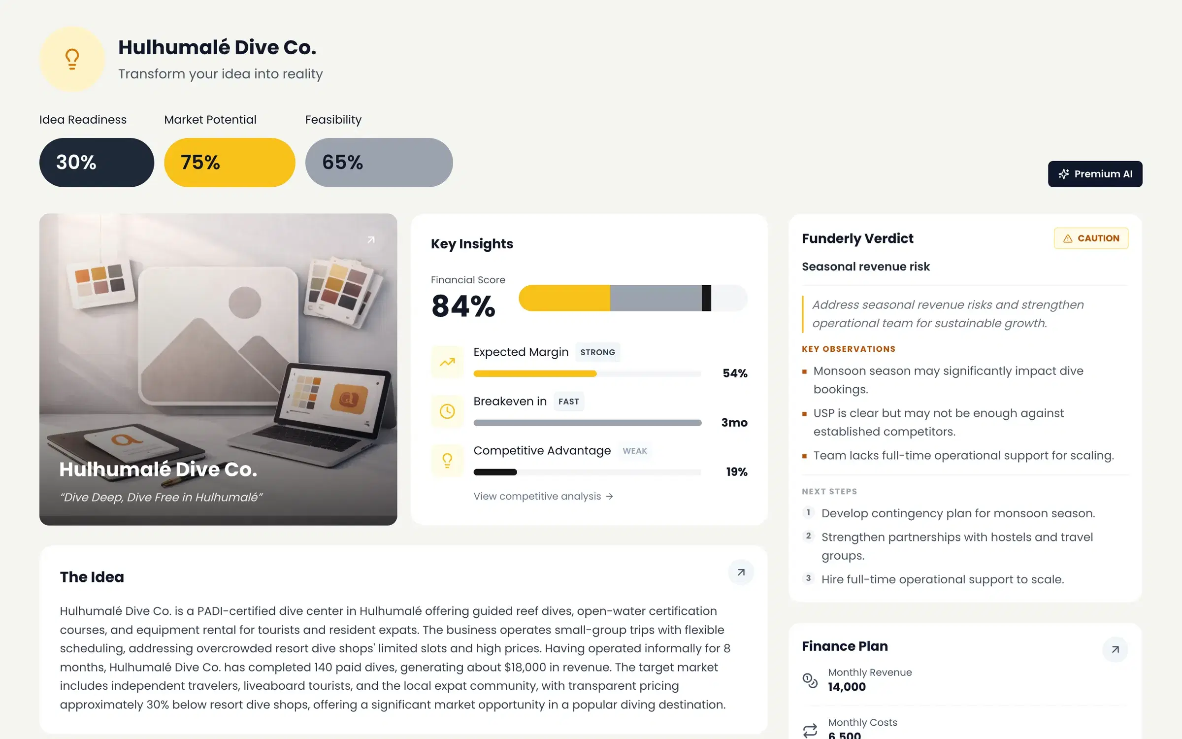 Market, Customer, Competitor, and Risk Analysis